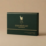 Premium Oud Perfume Explorer's Set packaging box