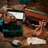 Pure Oud Parfum Pods with leather travel pouch and storage case
