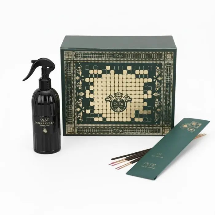 Tohfa Oud Ambience & Incense Gift Box Olfa Originals