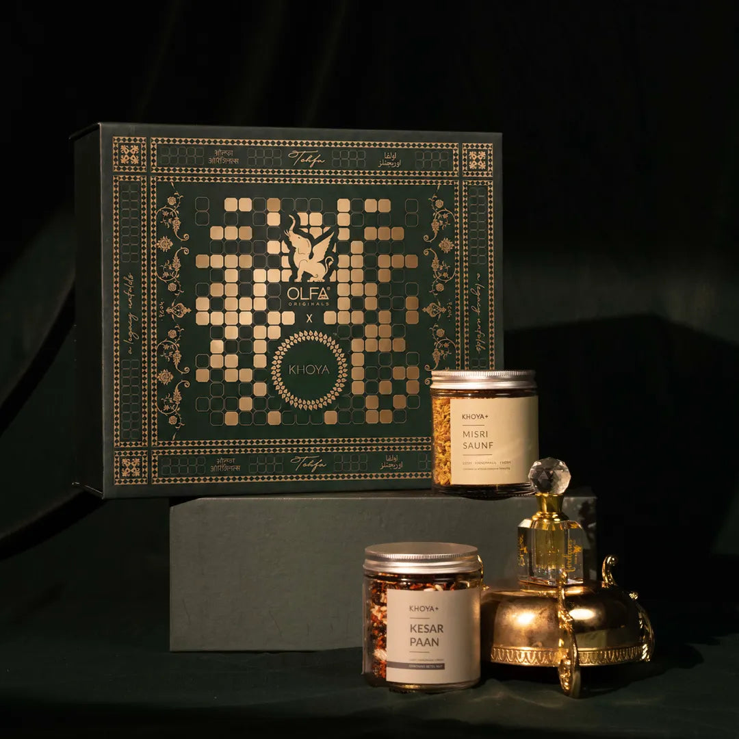 The Pure Parfum & KHOYA Mukhwas Gift Box | Olfa Originals × KHOYA