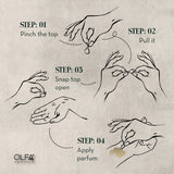 OUD D'OR Parfum Travel Capsules I 10 x 1ml