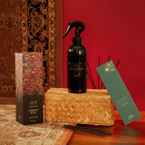 Oud & Musk ambience spray and incense sticks duo for home fragrance
