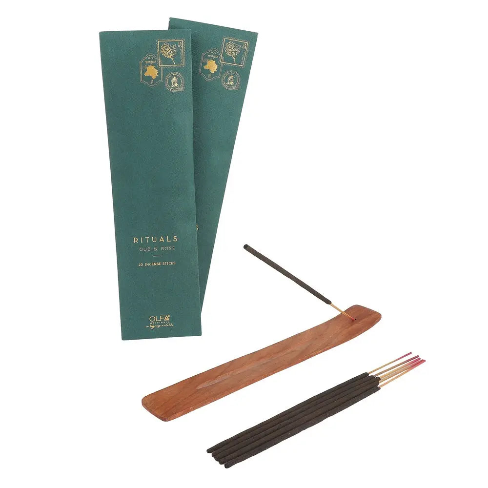 Oud and Rose Incense Sticks olfa originals home