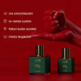 Raja Rose 42 Oud & Rose fragrance with 25% concentration and 18-hour lasting